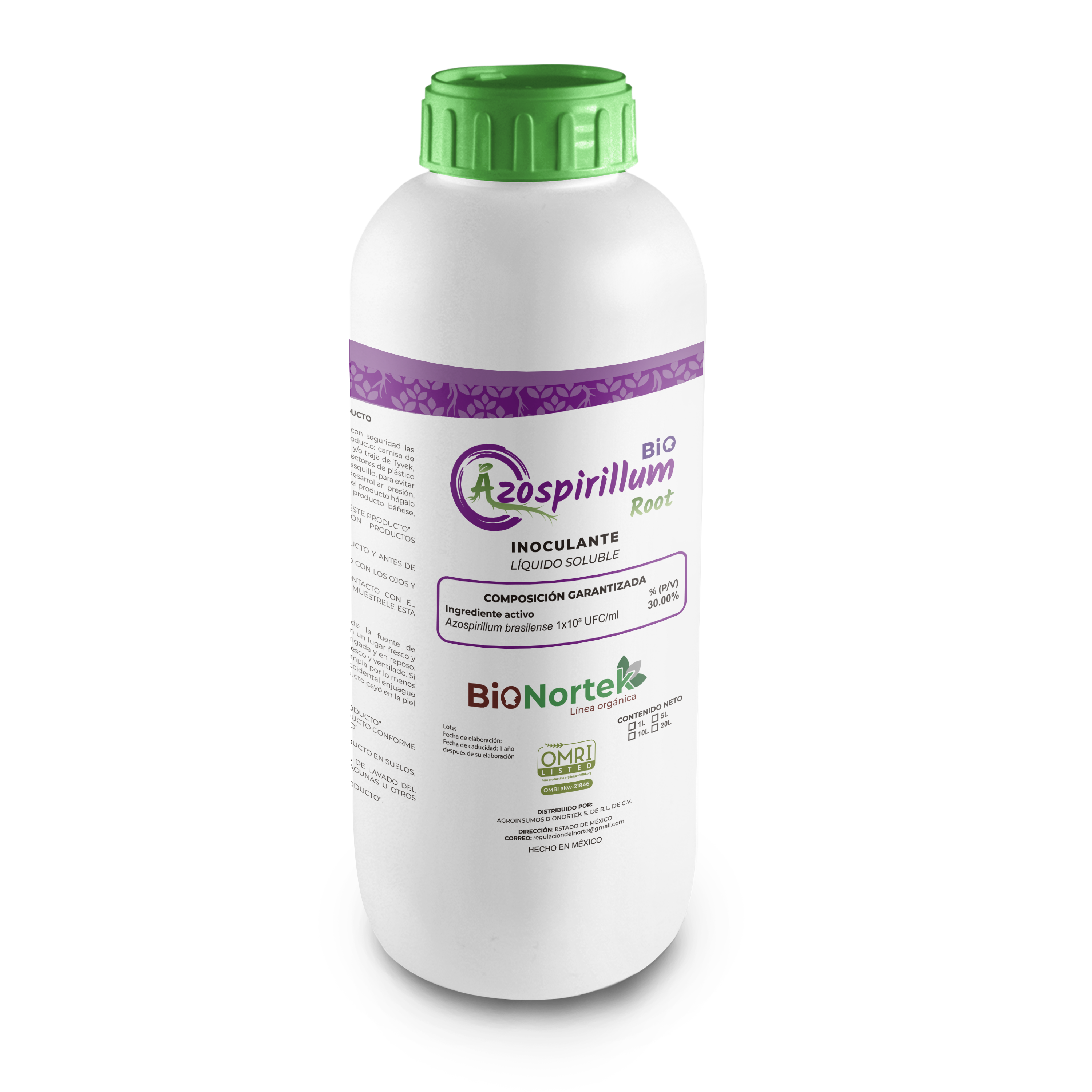 Azospirillum Roots Agronortech | Promotor Crecimiento